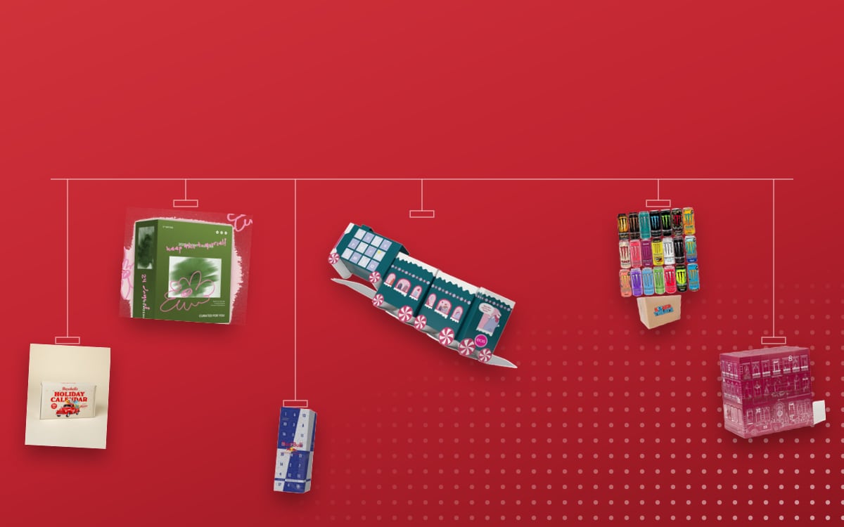 Advent calendars for Myself: EOS 2025, Sukoshi 2026, Monster Energy Drink 12 Assorted Flavours, Barebells 2025, Westwing 2026, Red Bull 2024 Official