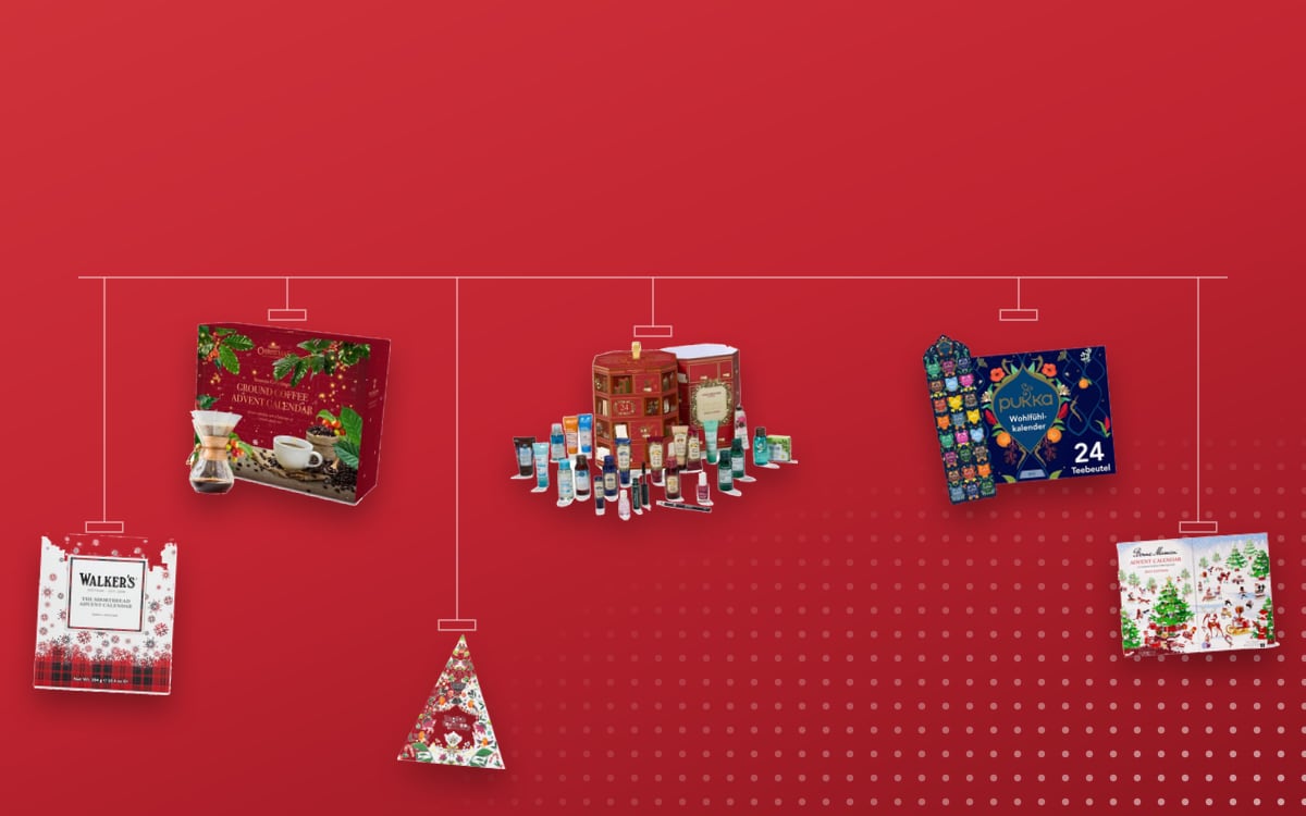Advent calendars for Teachers: Yves Rocher 2026, Tilz 24 Days Flavoured Ground Coffee, Pukka Organic Tea 2025, Walkers Shortbread 2025, Bonne Maman 2025 Limited Edition 24 Mini Spreads, English Tea Shop Organic