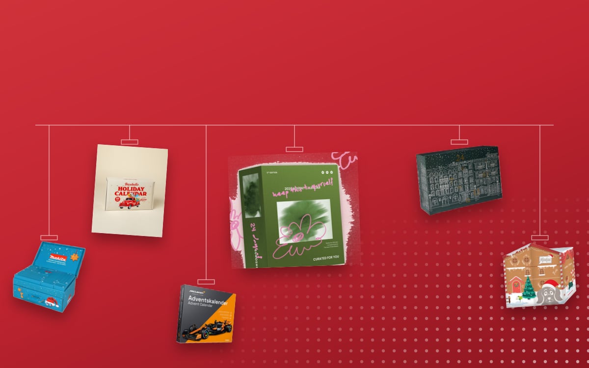 Advent calendars Unique: Sukoshi 2026, Barebells 2025, Westwing 2024, Makita 2025 Limited Edition, MjAMjAM Dog 2025, FRANZIS McLaren Racing 2025