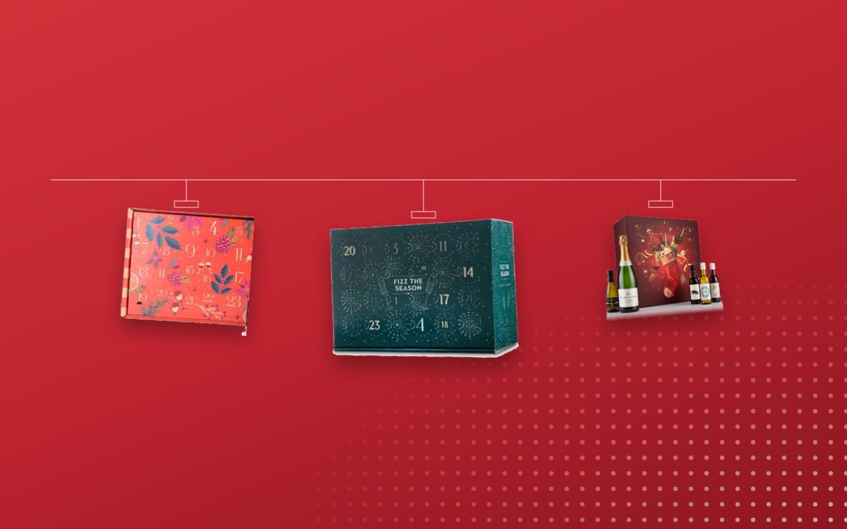 Advent calendars Wine: John Lewis Fizz, All Red Wine, Virgin Wines Mixed Wine 2026