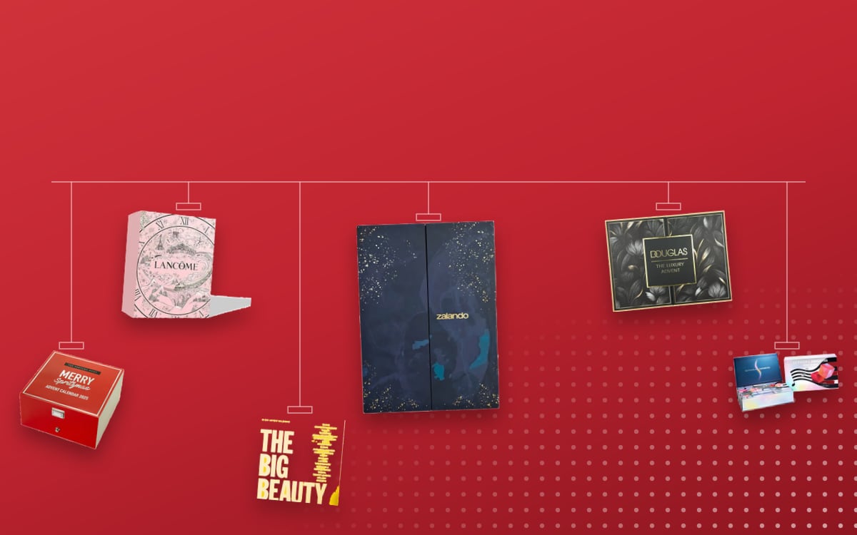 Advent calendars Fragrances & Perfume: Zalando Beauty 2025, Lancôme 2025, Douglas The Luxury 2024, The Perfume Shop 2025, Sephora Favorites EU 2026, Selfridges Beauty 2026