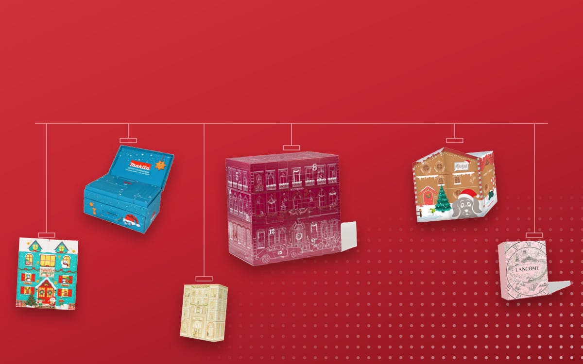 Advent calendars Household items: Westwing 2026, Makita 2025 Limited Edition, MjAMjAM Dog 2025, Legami 2024, Lancôme 2025, VOGUE Festive 2025