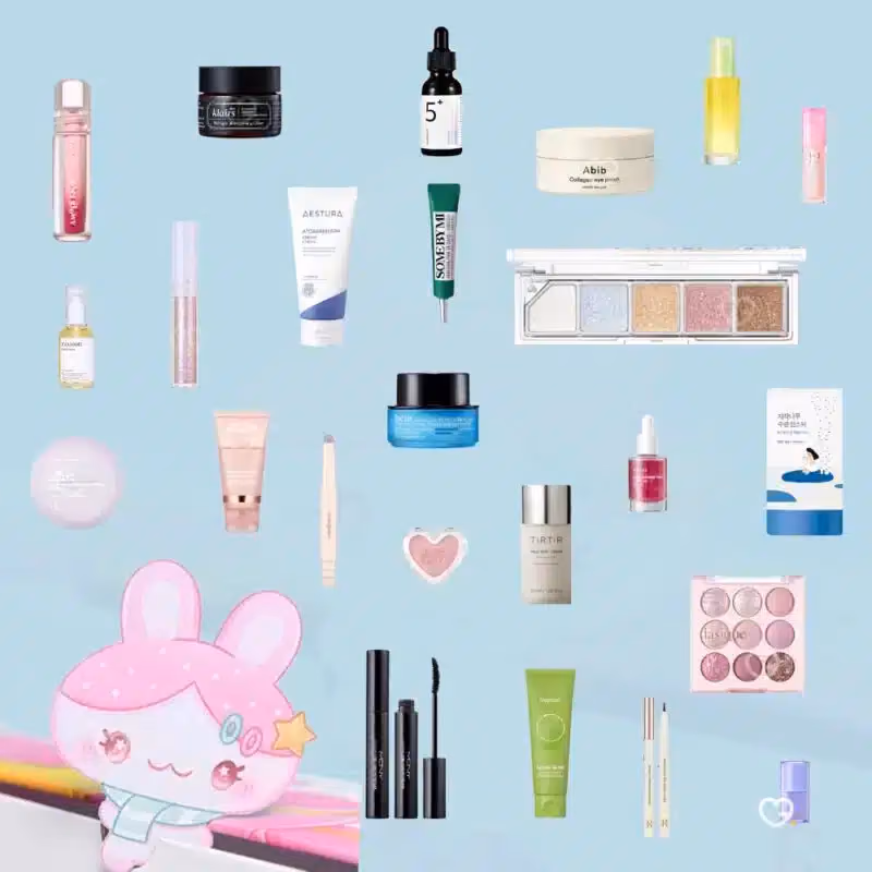 YesStyle Beauty Box Christmas Capsules 2024 advent calendar contents, photograph 2 of 2