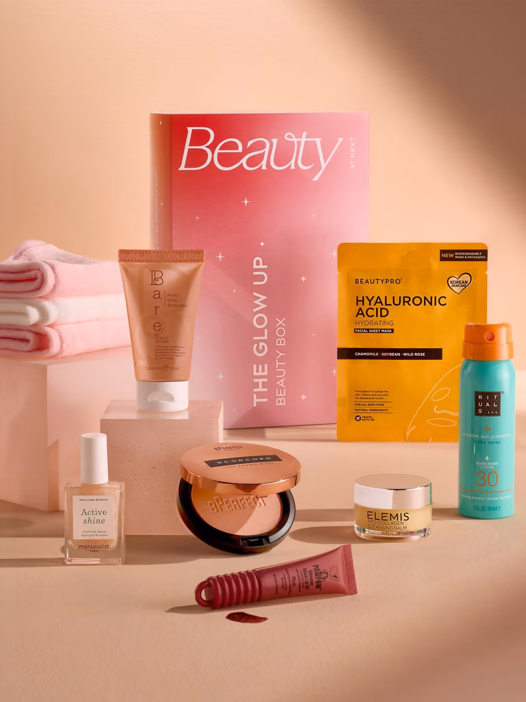 The Next x Future Dreams 2026 calendar with its products