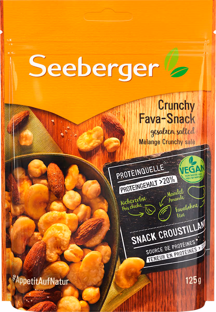 Seeberger Crunchy Fava-Snack