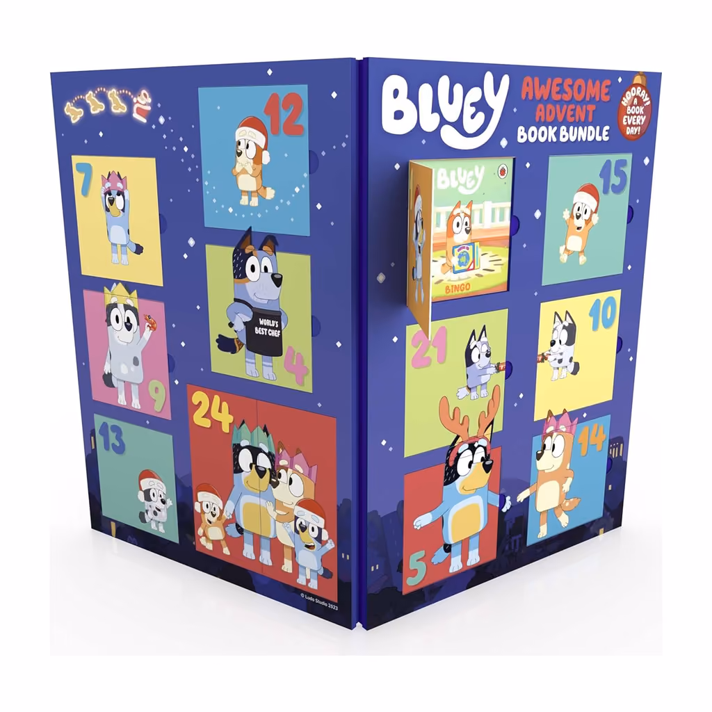 Bluey: Awesome Book Bundle, Bluey advent calendar
