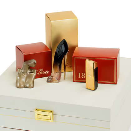 The Perfume Shop 2024 advent calendar contents, photograph 1 of 2