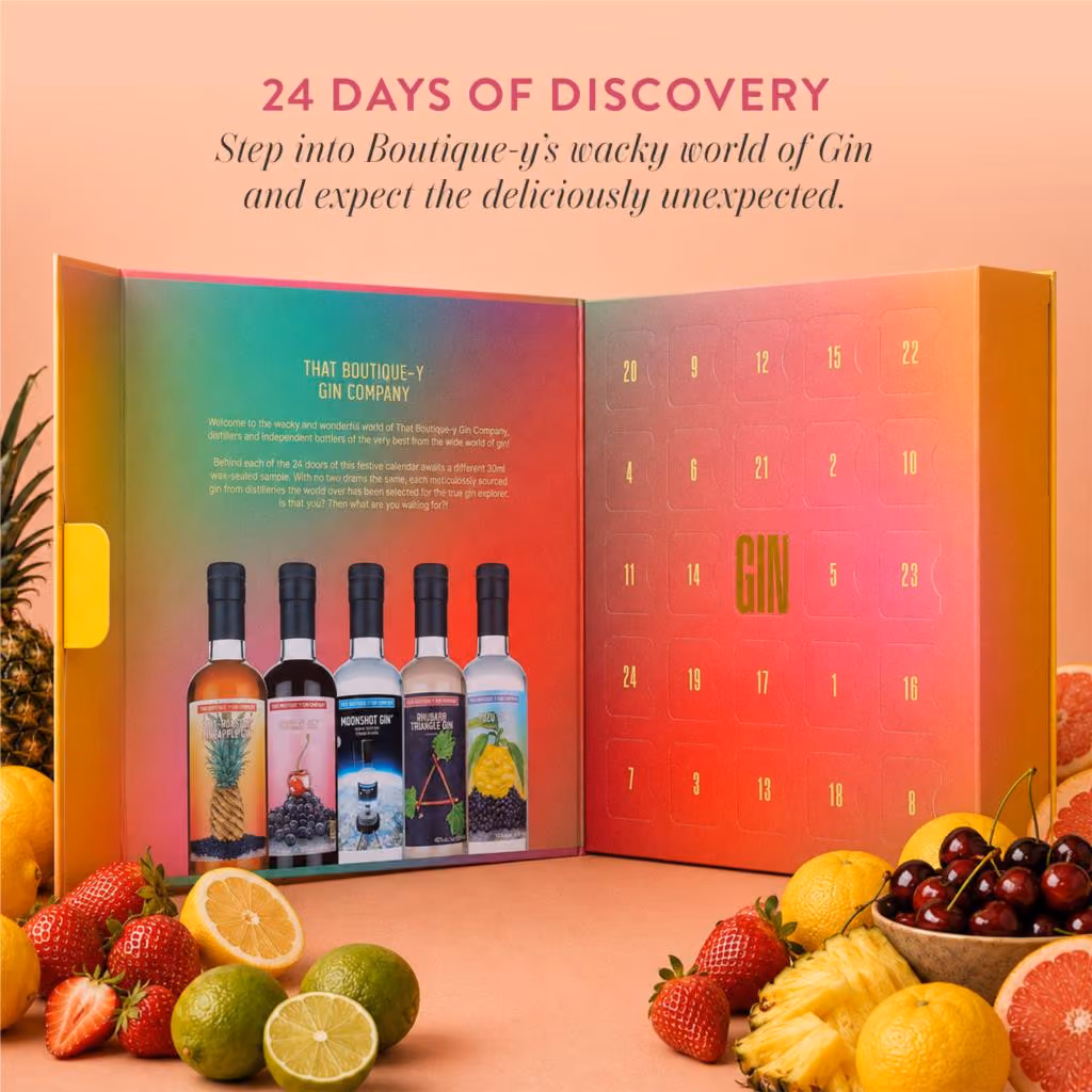 The box opened with five full-size Boutique-y bottles in the middle