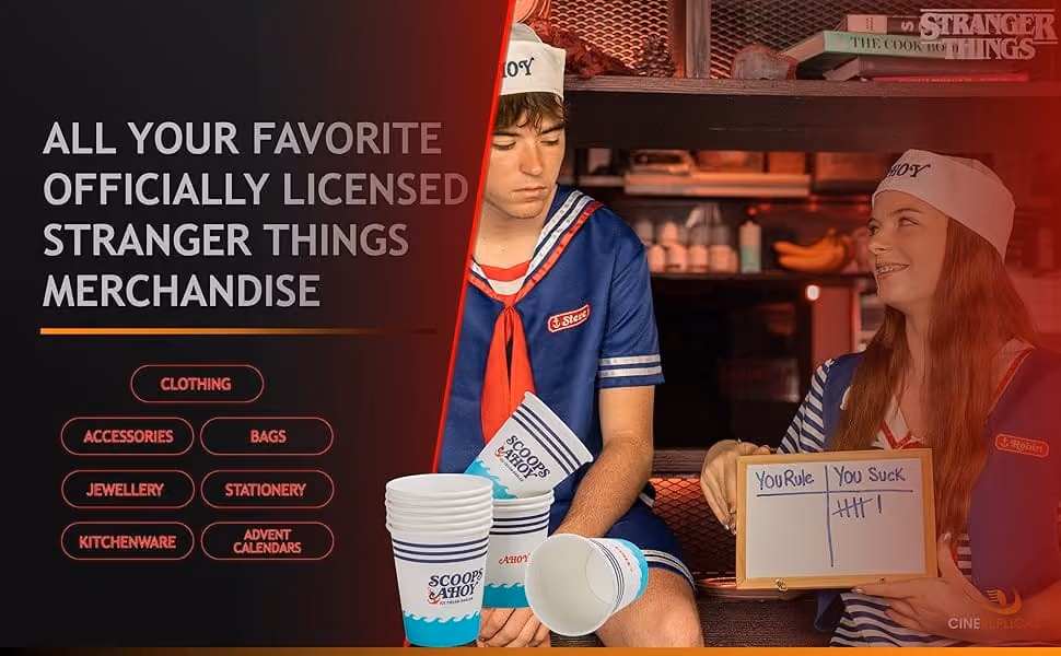 Cinereplicas Stranger Things advent calendar contents, photograph 2 of 3