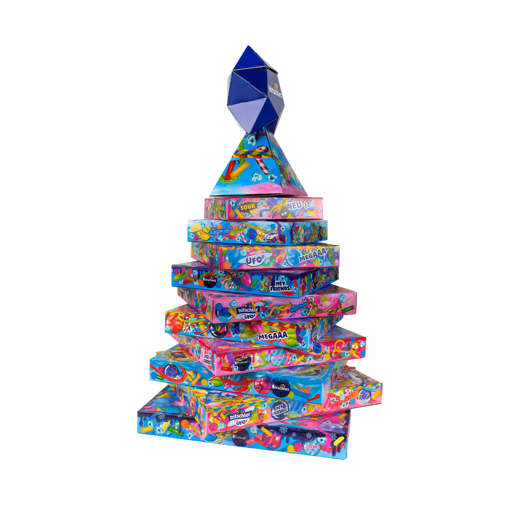 The hitschies calendar tree from the right