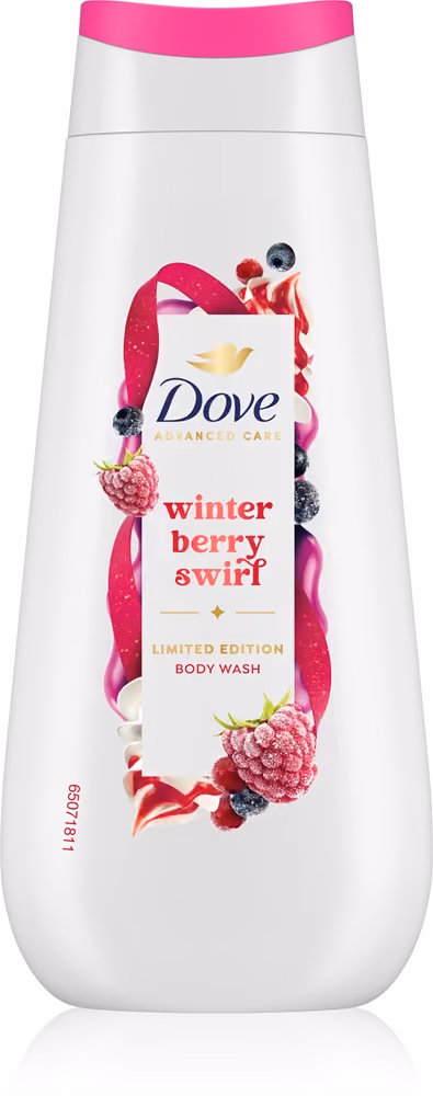 Dove Advanced Care Winter Berry shower gel limited edition