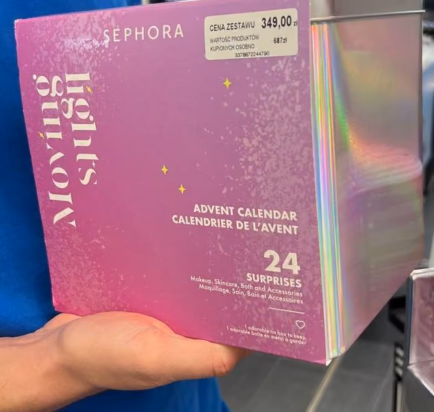 Sephora Collection Moving Lights Premium 2024, Sephora advent calendar