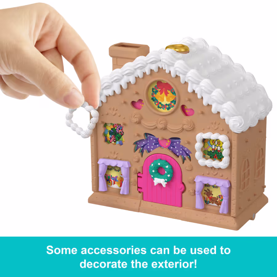 Polly Pocket Doll And Playset 2025 advent calendar contents, photograph 3 of 4
