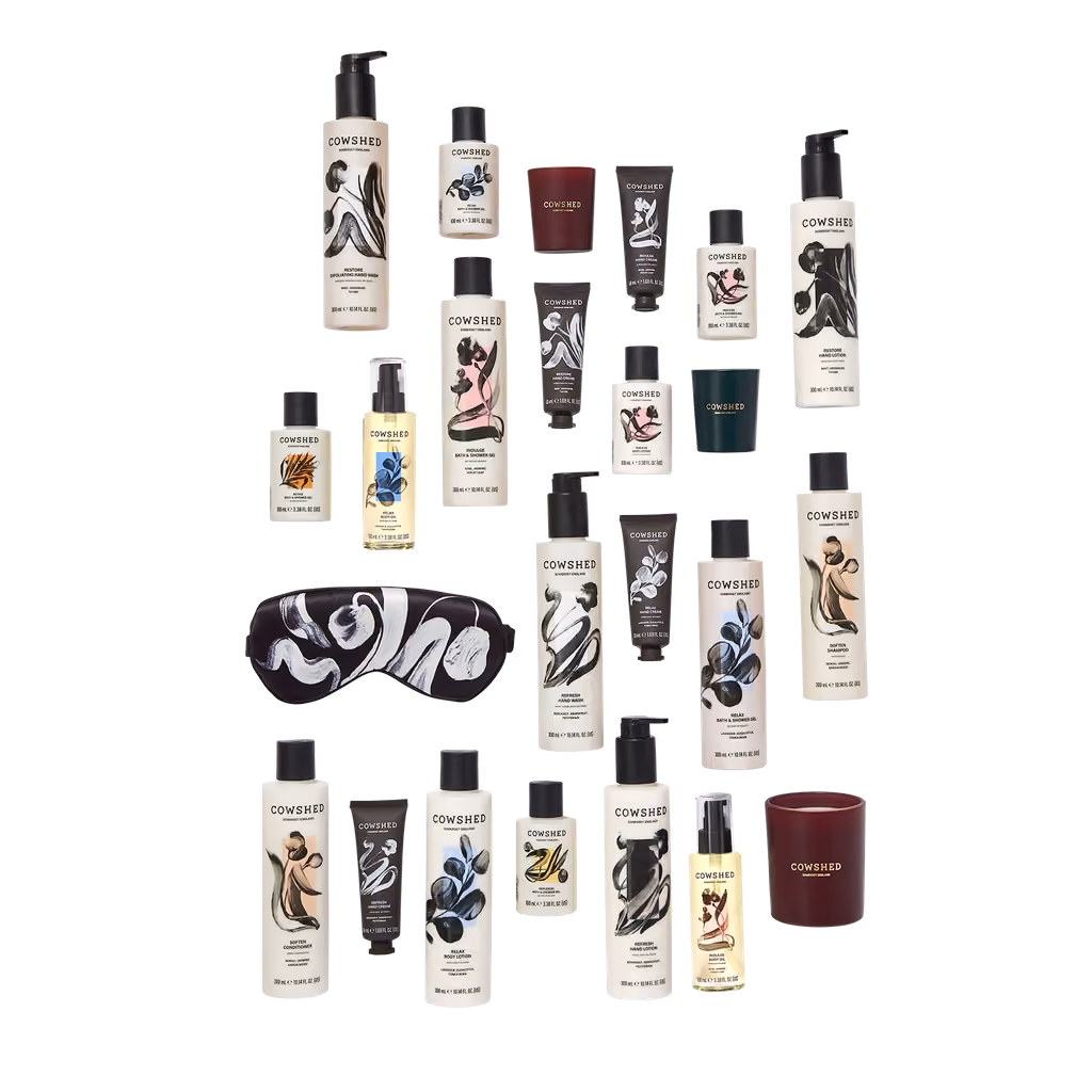 The Cowshed 2026 hamper with its boxed products