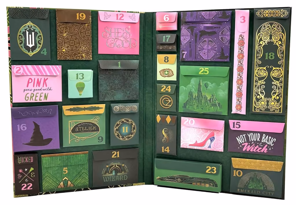 Wicked The Official Insight Editions advent calendar contents, photograph 2 of 2