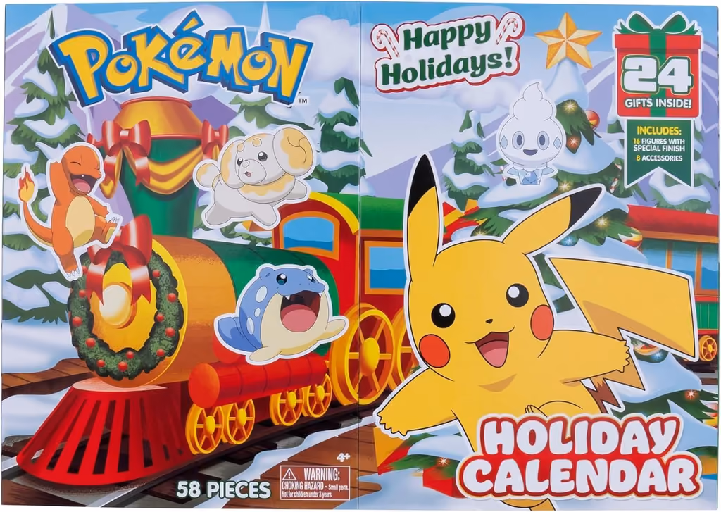 Pokémon 2024 Holiday, Pokemon advent calendar