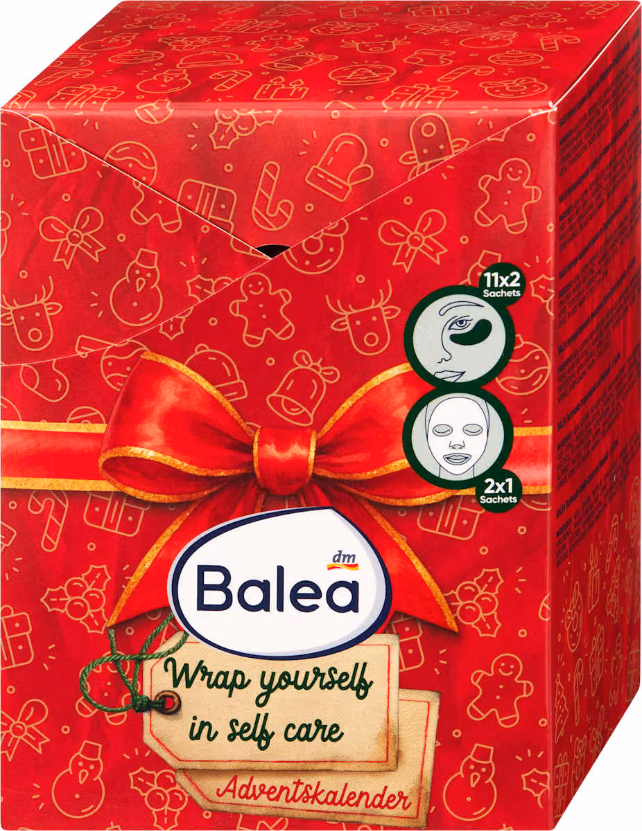Balea Wrap Yourself in Self Care 2026, Balea advent calendar