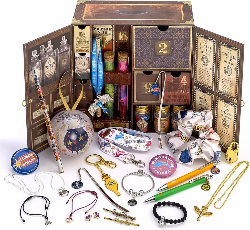 The Carat Shop Official Harry Potter Potions advent calendar contents, photograph 2 of 2