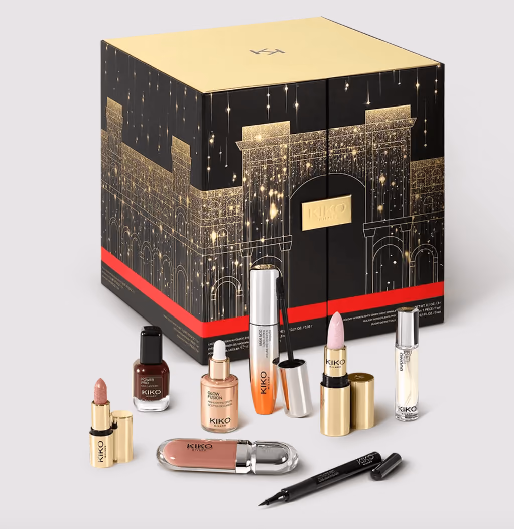 KIKO Holiday wonderlights advent calendar contents, photograph 3 of 3