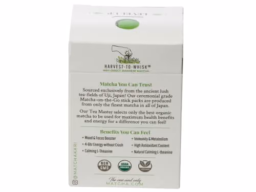 Matcha Kari Ceremonial Organic Matcha 2025 advent calendar contents, photograph 3 of 7
