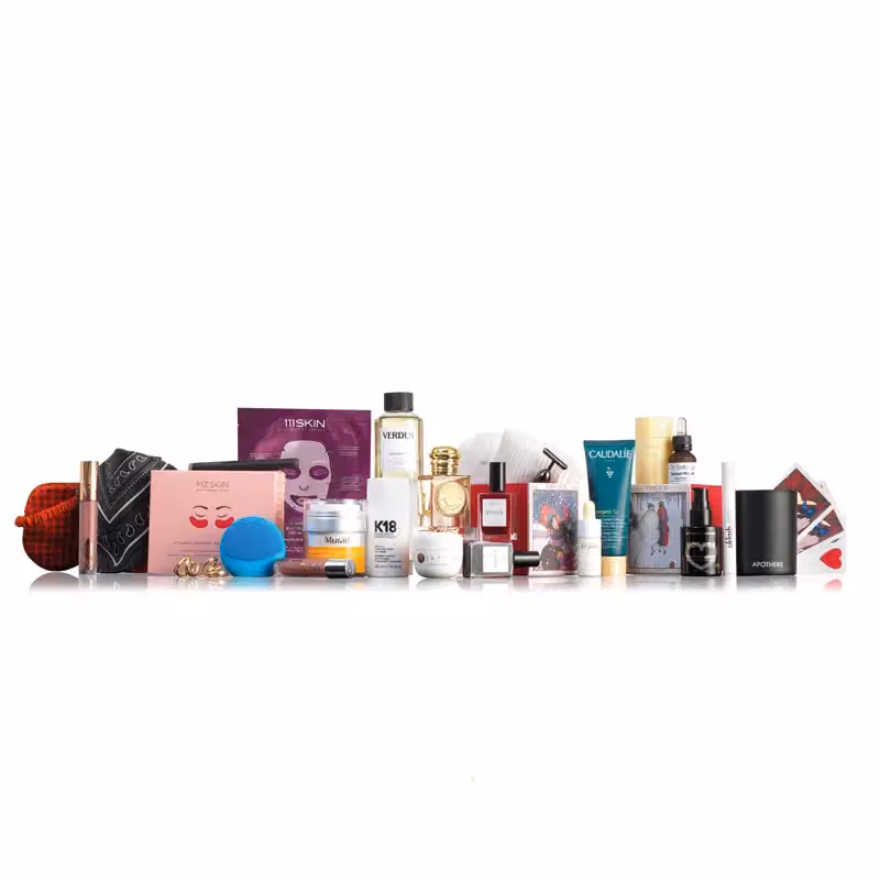 Vogue 2024 advent calendar contents, photograph 1 of 2