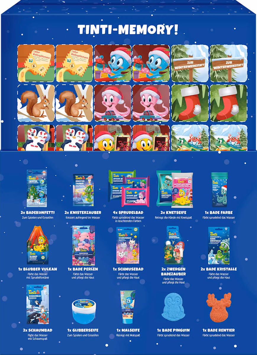 Tinti advent calendar 2026