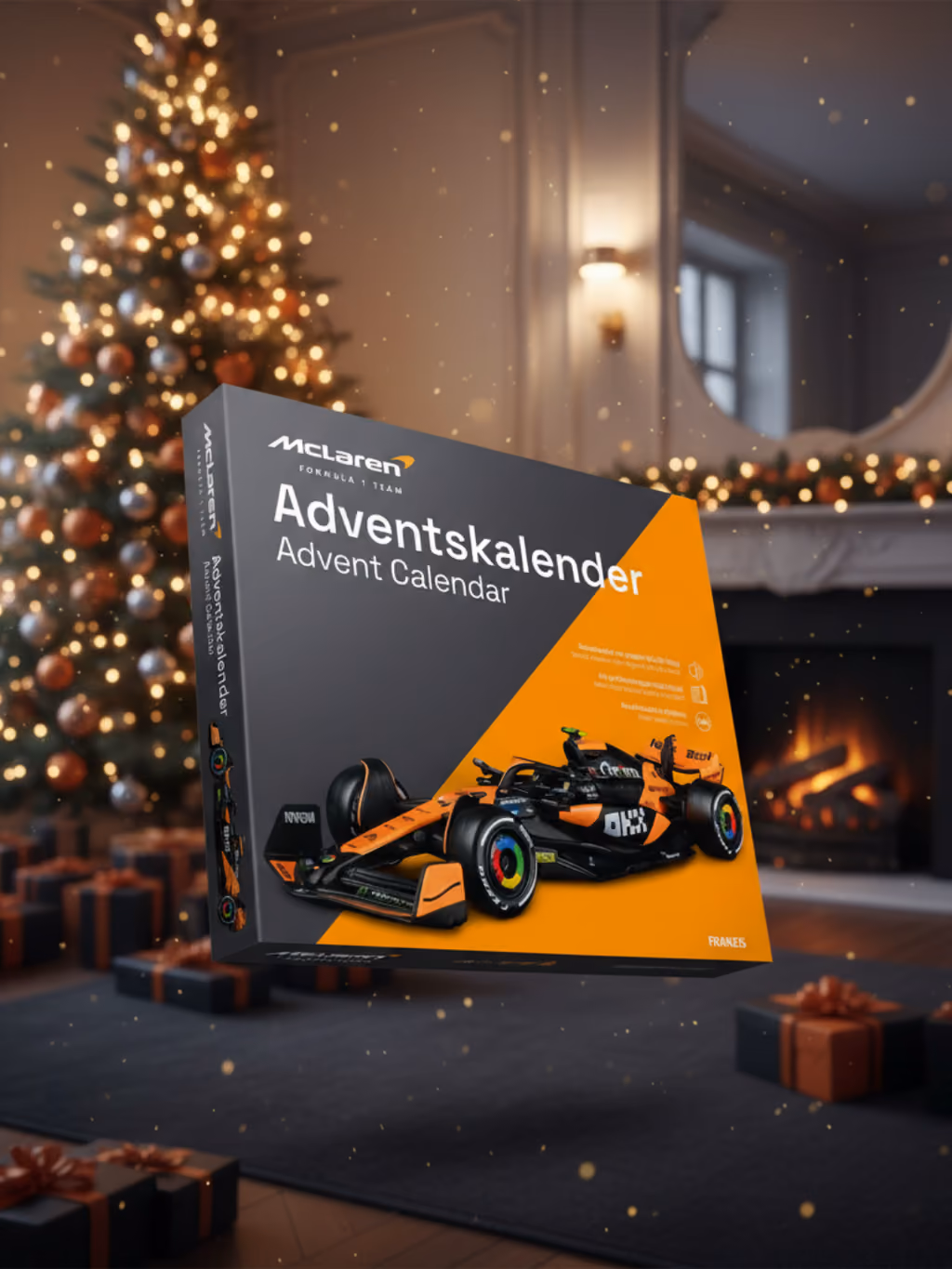 Our photograph of what is inside FRANZIS McLaren Racing 2025