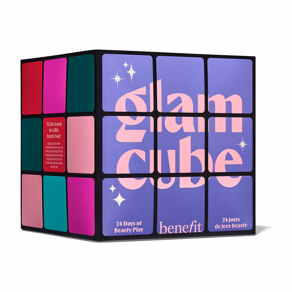 Benefit Glam Cube 2025, Benefit advent calendar