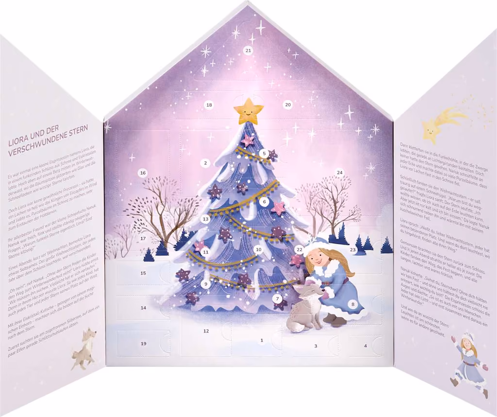 ebelin Kids advent calendar 2026