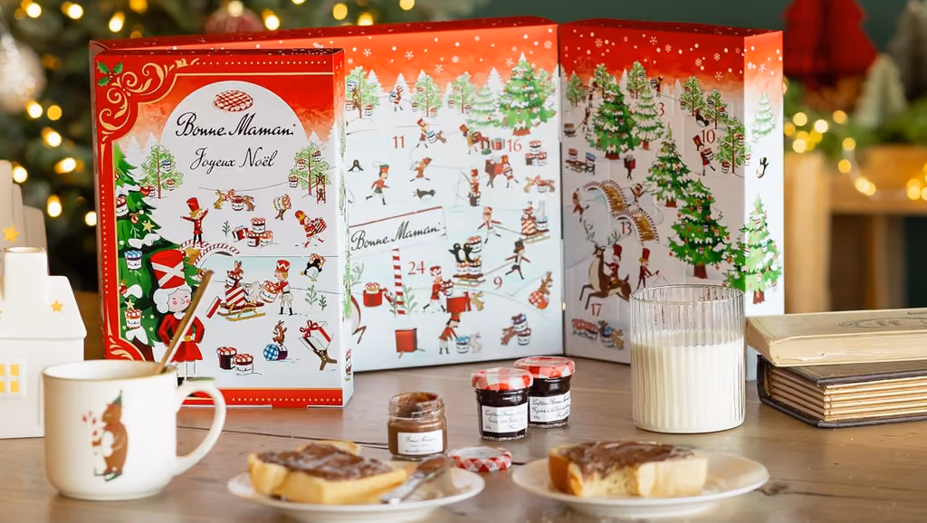 Bonne Maman Limited Edition advent calendar contents, photograph 1 of 1