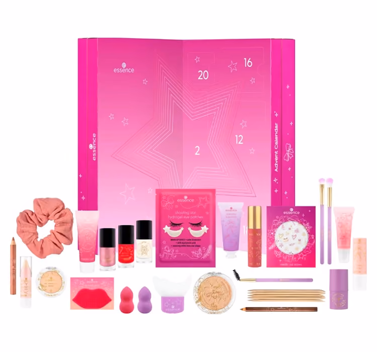 Essence Beauty 2024 advent calendar contents, photograph 1 of 1