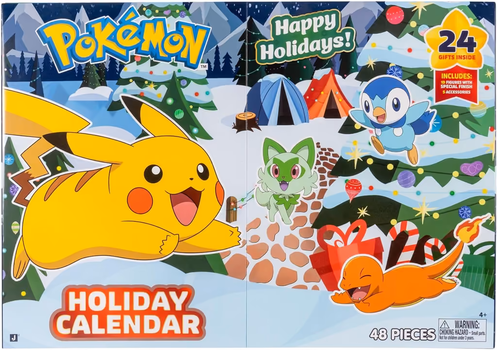 Pokémon Holiday 2026, Pokemon advent calendar
