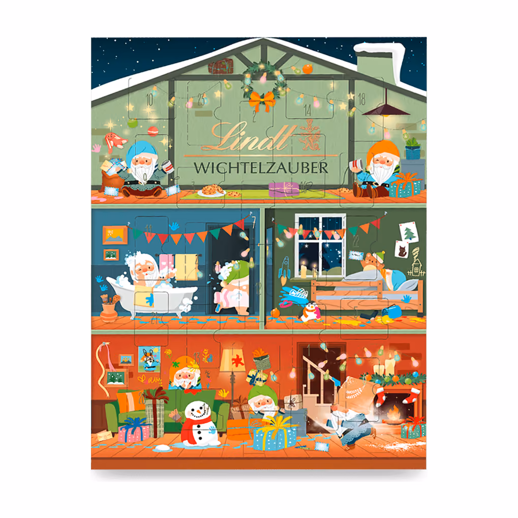 Lindt Wichtel Zauber 2026, Lindt advent calendar
