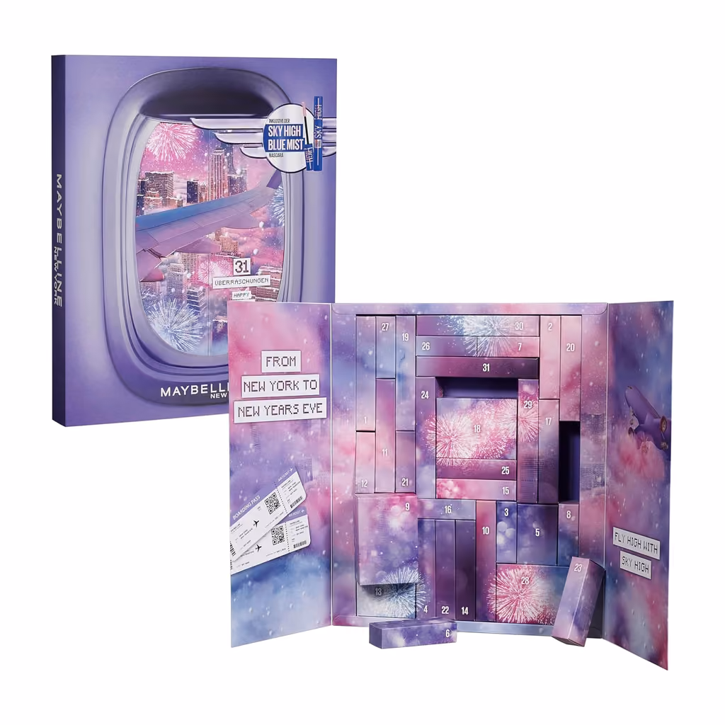 Maybelline New York 31 days, Maybelline advent calendar