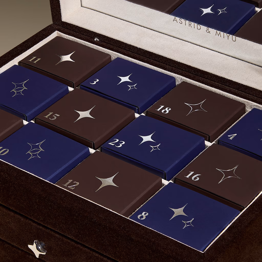 Astrid & Miyu 24 Day Advent Calendar in Gold 2026, Astrid & Miyu advent calendar