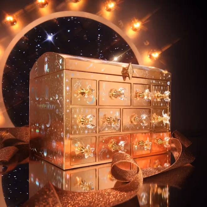 Charlotte Tilbury Beauty Treasure Chest 2025, Charlotte Tilbury advent calendar