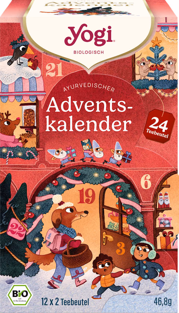 Yogi Tea Adventskalender 2026, Yogi Tea advent calendar