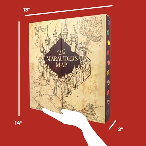 Jelly Belly Harry Potter Marauder’s Map Trivia, Harry Potter advent calendar