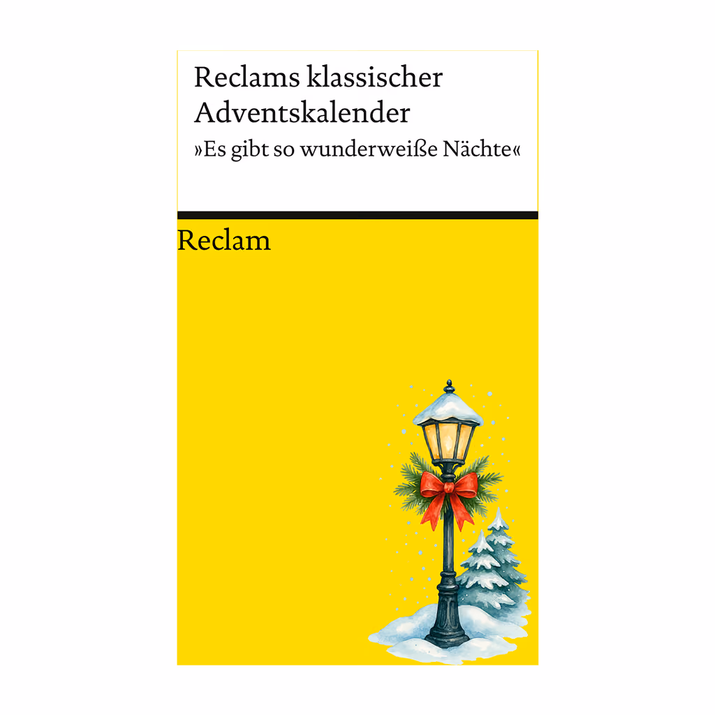 Reclam Classic Advent Calendar 2026, Reclam advent calendar