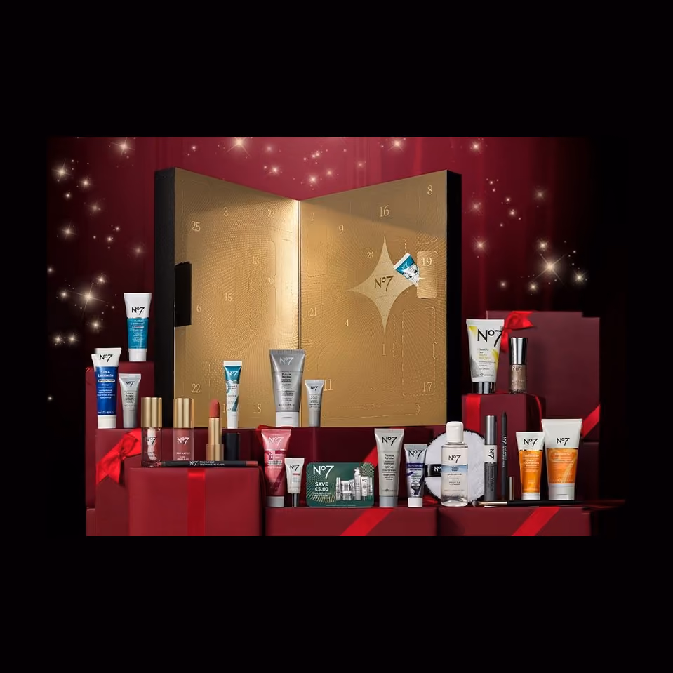 No7 25 Days of Beauty 2025, No7 advent calendar