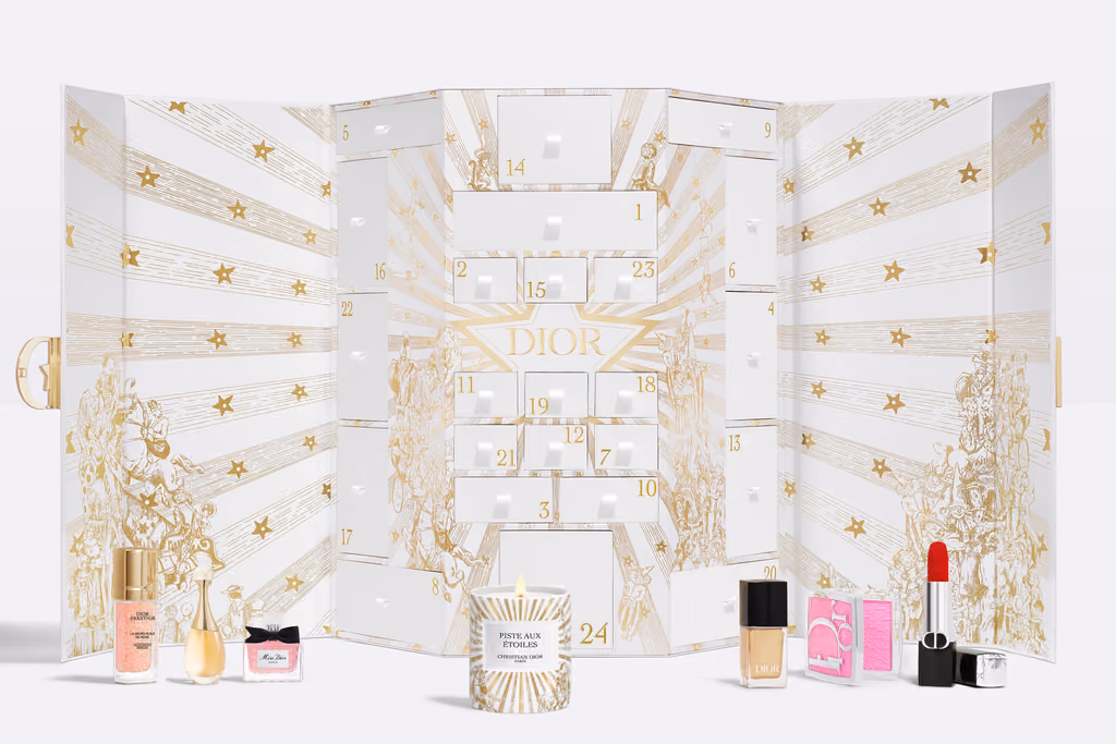 DIOR 2025 Le 30 Montaigne advent calendar contents, photograph 2 of 2
