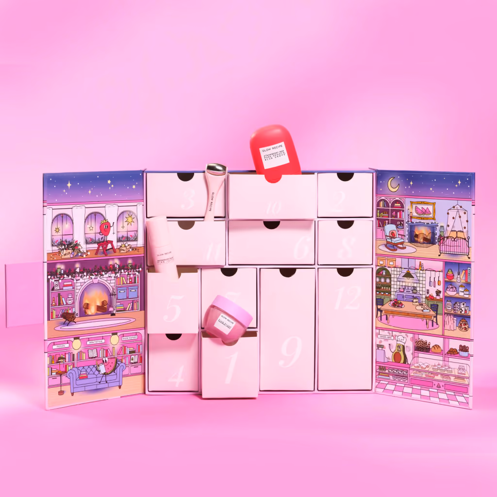 Glow Recipe 12 Days of Glow advent calendar contents, photograph 1 of 1