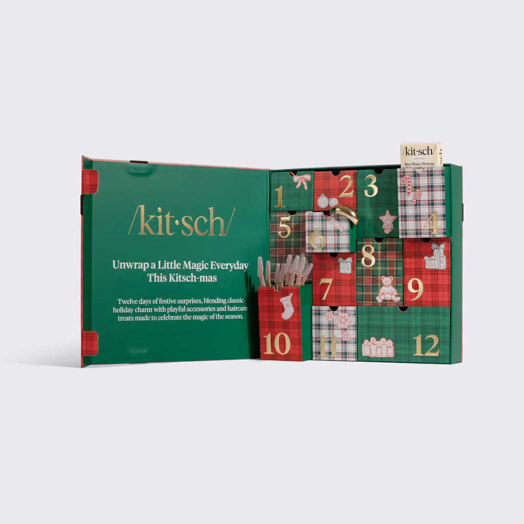 The Kitsch Holiday advent calendar open