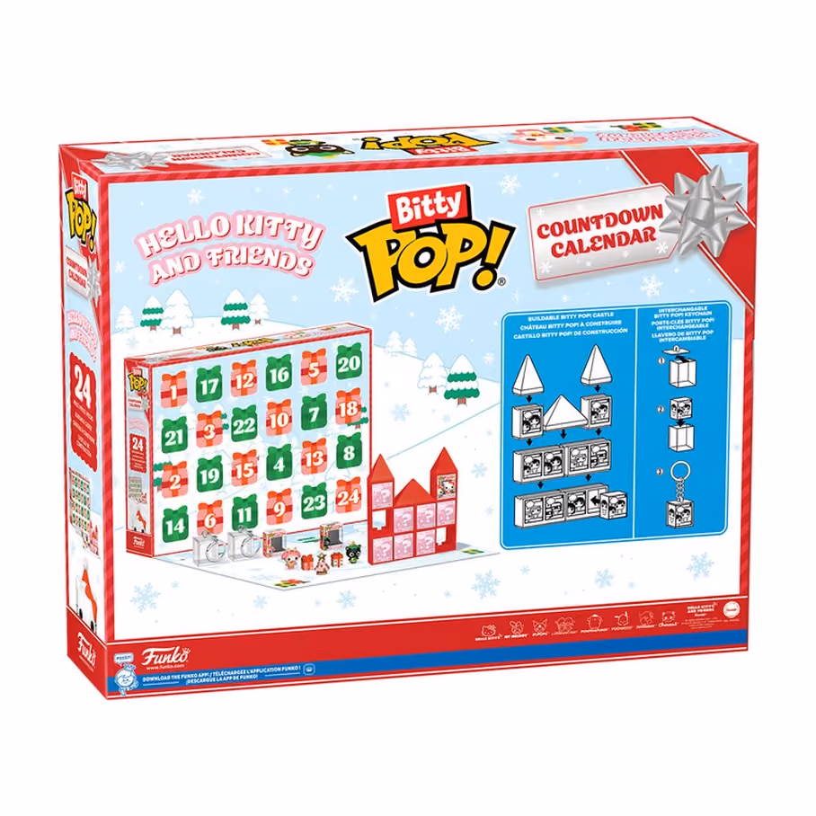 Funko Hello Kitty and Friends Bitty Pop! Advent Calendar 2026, Funko advent calendar