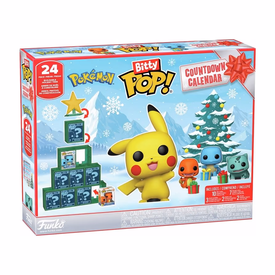 Funko Pokémon Bitty Pop! Advent Calendar 2026, Funko advent calendar
