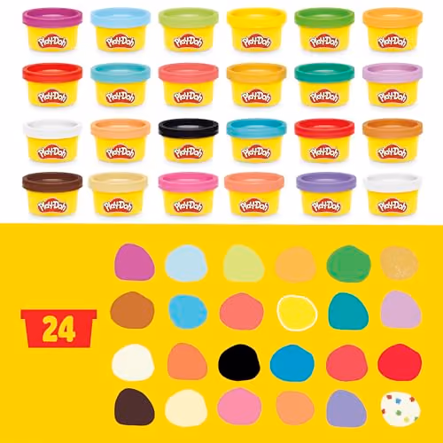 Play-Doh 2025 advent calendar contents, photograph 7 of 8