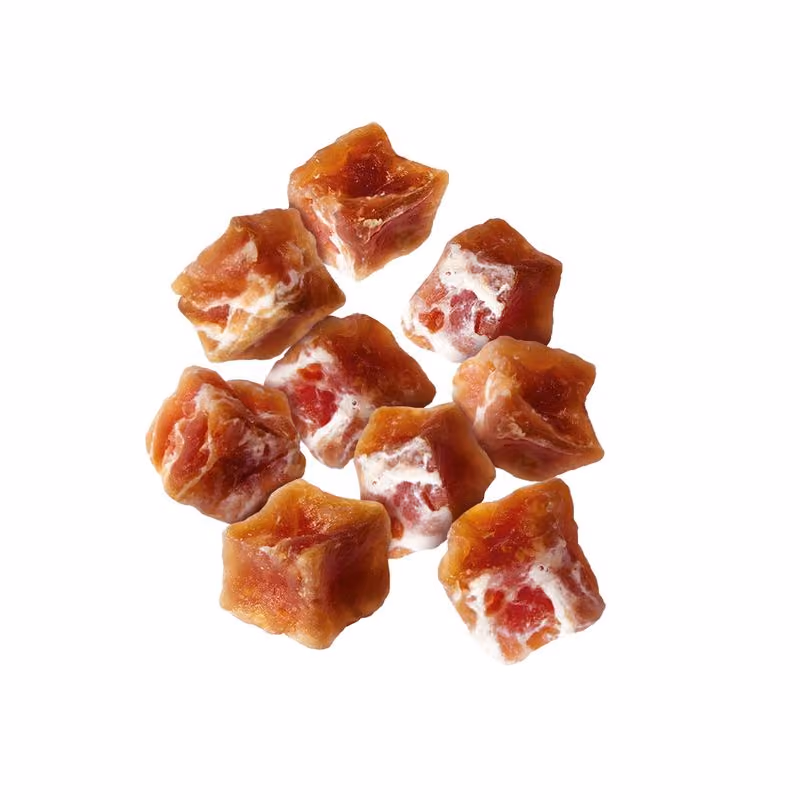 Rocco Cubes duck breast, one of the four varieties inside