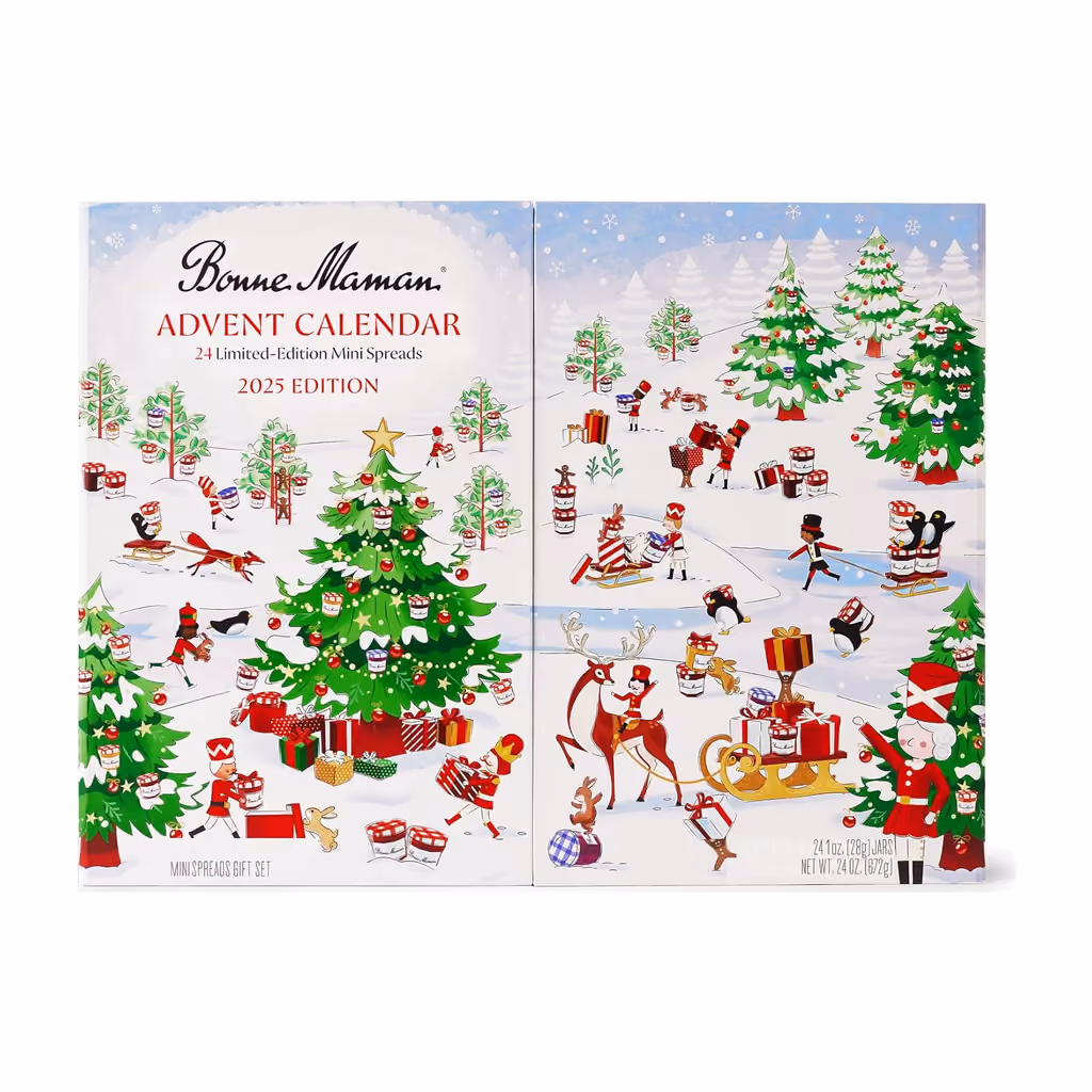 Bonne Maman 2025 Limited Edition 24 Mini Spreads, Bonne Maman advent calendar