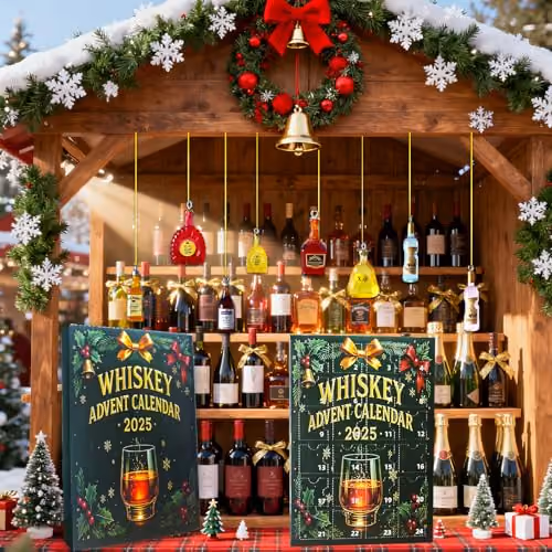 VICOMY 2025 Whiskey advent calendar contents, photograph 2 of 4