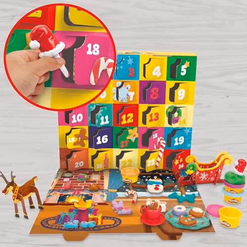 Play-Doh 2025 advent calendar contents, photograph 6 of 8